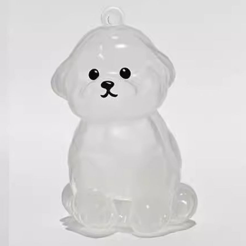 🐶Dog Hair Collector Nyckelring Charm Minnesmärke Förvaringslåda