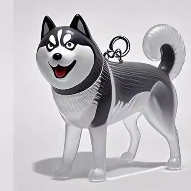 🐶Dog Hair Collector Nyckelring Charm Minnesmärke Förvaringslåda