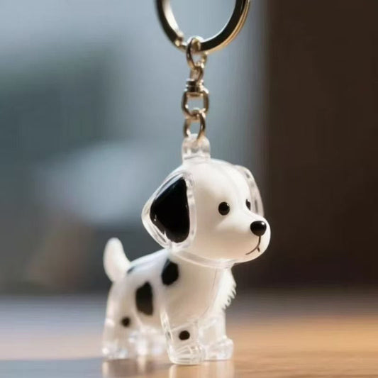 🐶Dog Hair Collector Nyckelring Charm Minnesmärke Förvaringslåda