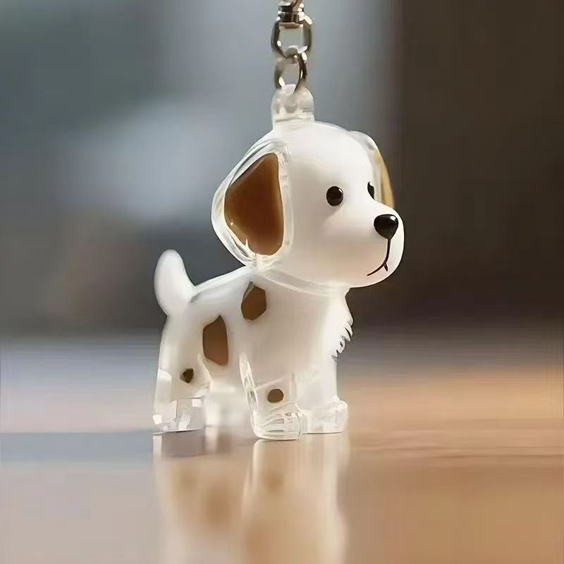 🐶Dog Hair Collector Nyckelring Charm Minnesmärke Förvaringslåda