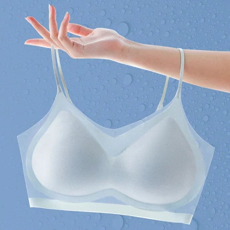 Sommar sömlös ultratunn stora storlekar Ice Silk Comfort BH