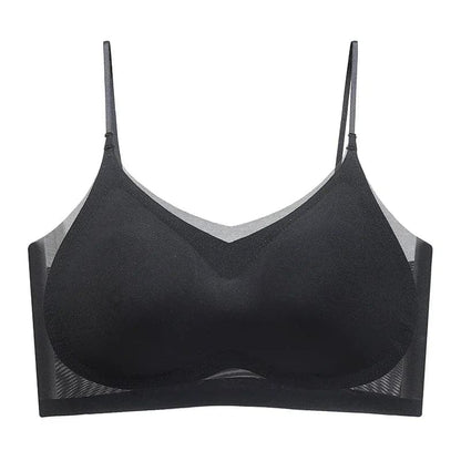 Sommar sömlös ultratunn stora storlekar Ice Silk Comfort BH