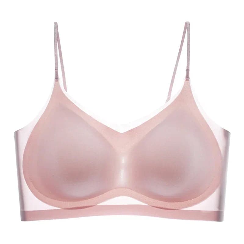 Sommar sömlös ultratunn stora storlekar Ice Silk Comfort BH
