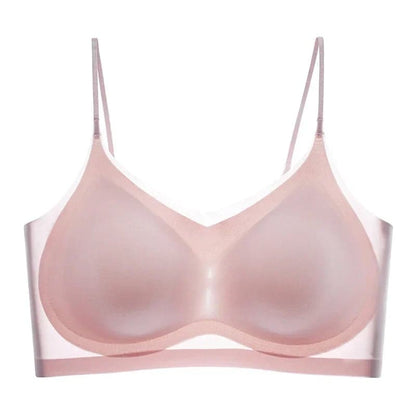 Sommar sömlös ultratunn stora storlekar Ice Silk Comfort BH