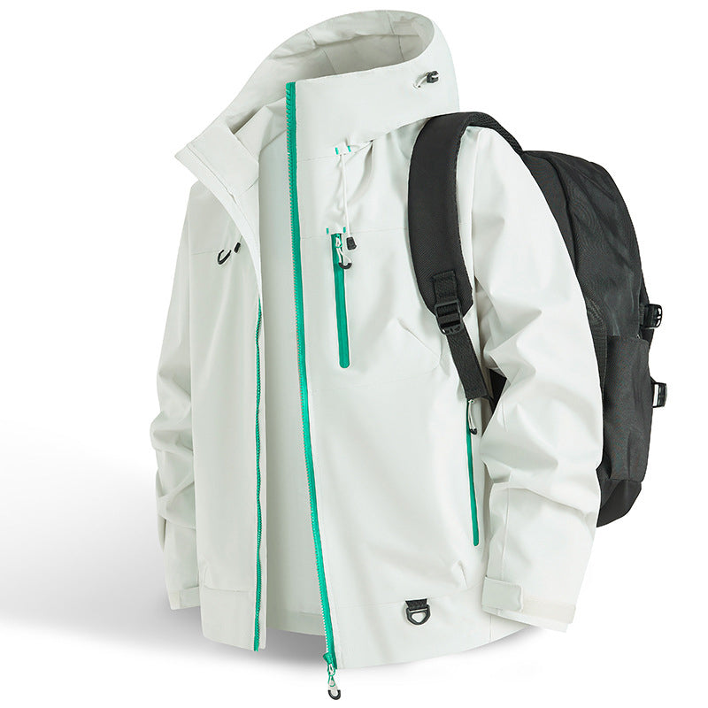 ✈️Köp 2 och få fri frakt✈️Unisex-Vattentät sportjacka med huva för utomhusbruk