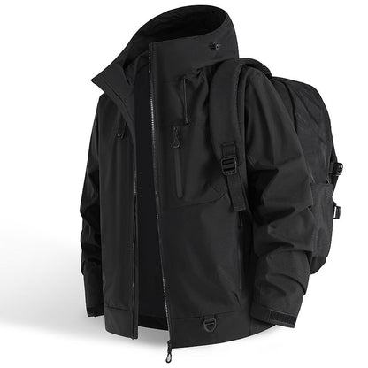 ✈️Köp 2 och få fri frakt✈️Unisex-Vattentät sportjacka med huva för utomhusbruk