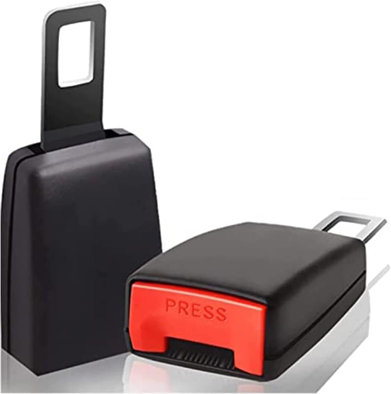 🔥Förlängning för bilbälteslås, säkerhetsbältesklämmor