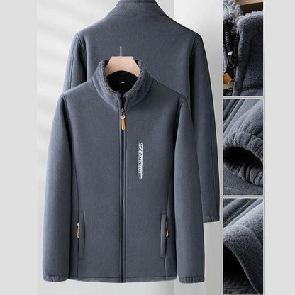 🎅 Julförsäljning - 50% rabatt 🎄Dubbelvävd jacka med fleecefoder