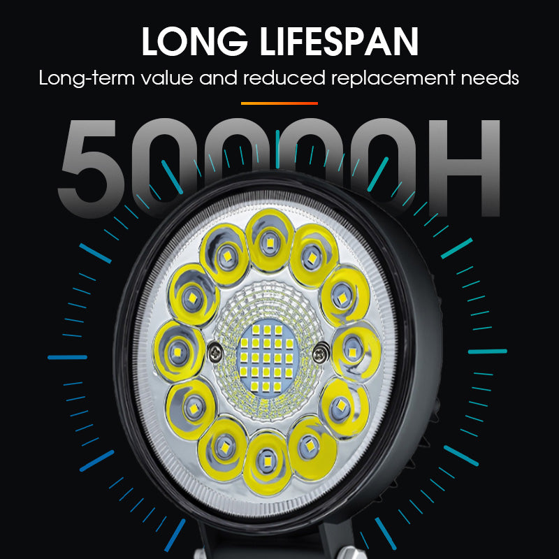 ✨💥Halva priset sista dagen💡4-tums LED-pod med 99 W för terrängbruk✨📍999 st LED-pärlor📍