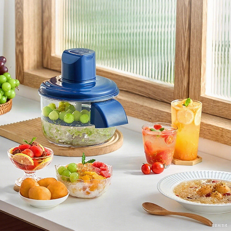 🎄✨ 50 % RABATT! 🍇🧄 Transparent Elektrisk Frukt- & Grönsaksskalare