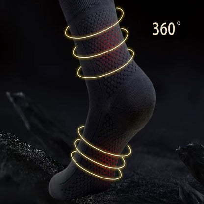 Anti-lukt-strumpor i grafen för män – 5 par/set