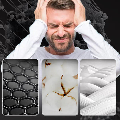 Anti-lukt-strumpor i grafen för män – 5 par/set