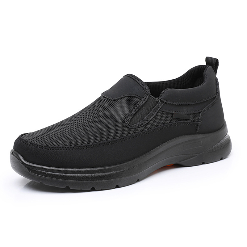 👟50% RABATT NU! ✨ Ortopediska Andningsbara Slip-On-Sneakers för Män - Stödjer Sulgång med Minnesskuminsatser för Bekväm Heltidsanvändning 🏃‍♂️💨