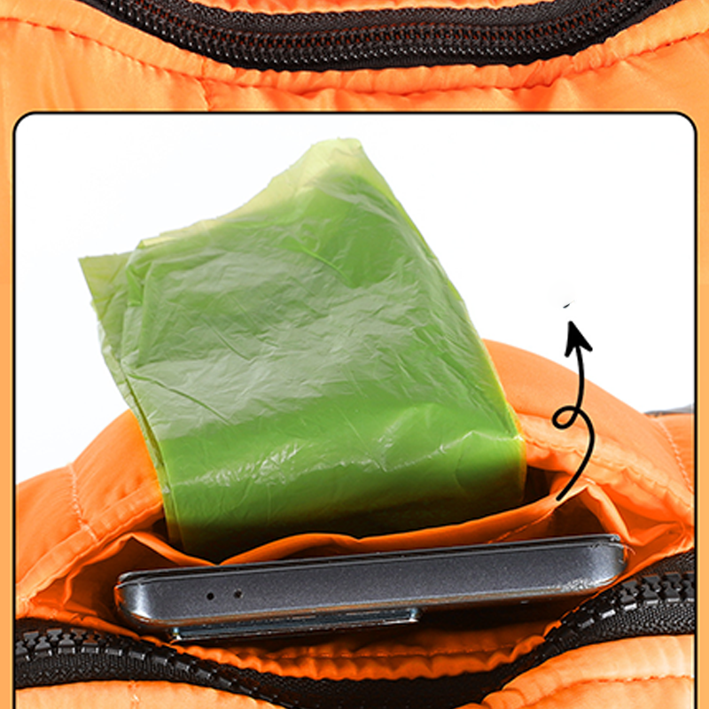 Reflekterande vattentät, förtjockad, varm hundkappa för små hunda