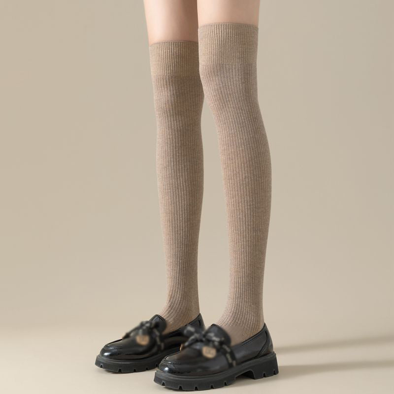 Varmt ben Beautify Långa strumpor