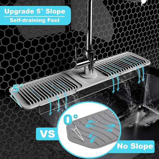 Nödvändigt för varje hushåll 💧 Snabbtorkande kranmatta för diskbänk