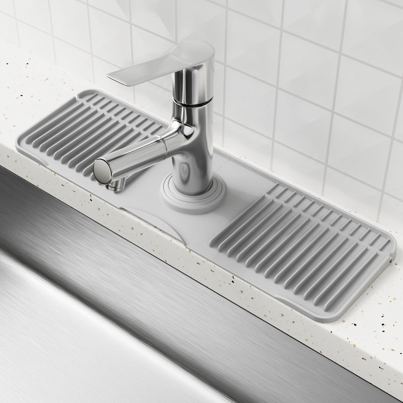 Nödvändigt för varje hushåll 💧 Snabbtorkande kranmatta för diskbänk