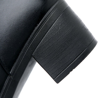 Damstövlar med plyschfoder för vintern