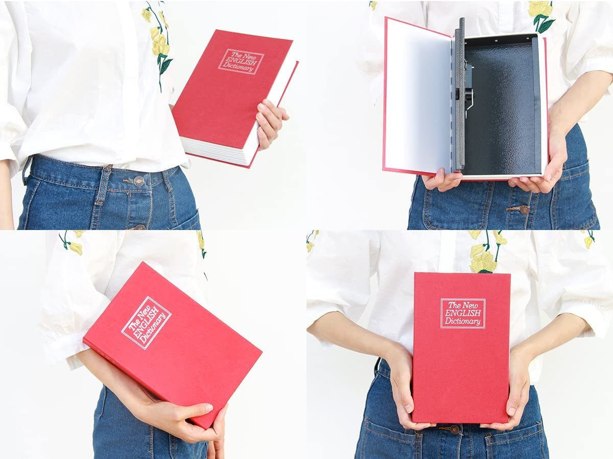 ⏳Begränsad tid 50 % rabatt⏰Hemlig Bok Kassett🔒💵