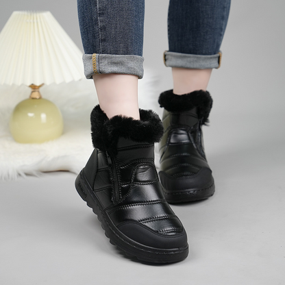 Varma stövlar för kvinnor i casual stil