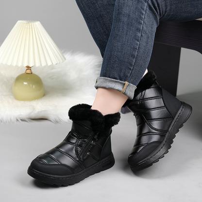 Varma stövlar för kvinnor i casual stil