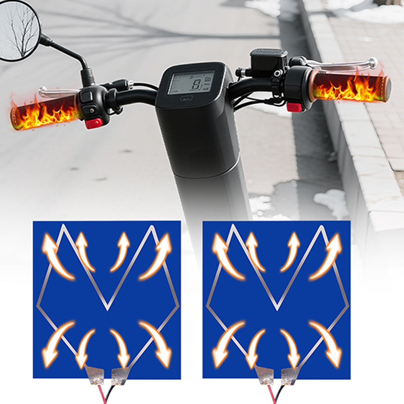 🔥 50% RABATT NU! 🏍️ Uppvärmda Styren för Cykel – 3 Temperaturnivåer, Enkel Installation & Komfort vid Kallt Väder ⚡🧤