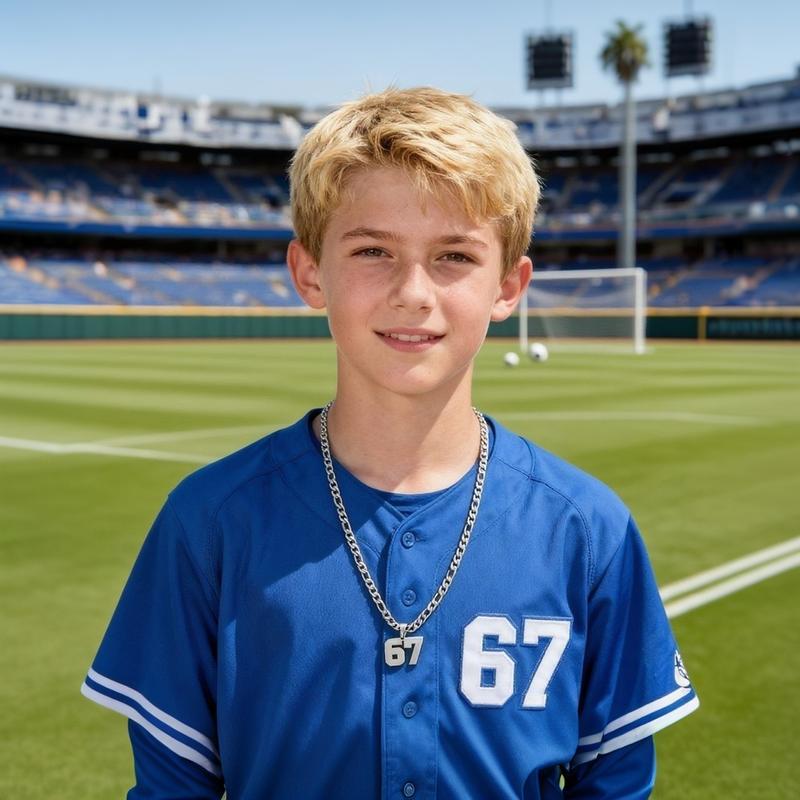 🔥Hett Rea✨ 67 Nummer Hängsmycke Halsband – Modeuttryck