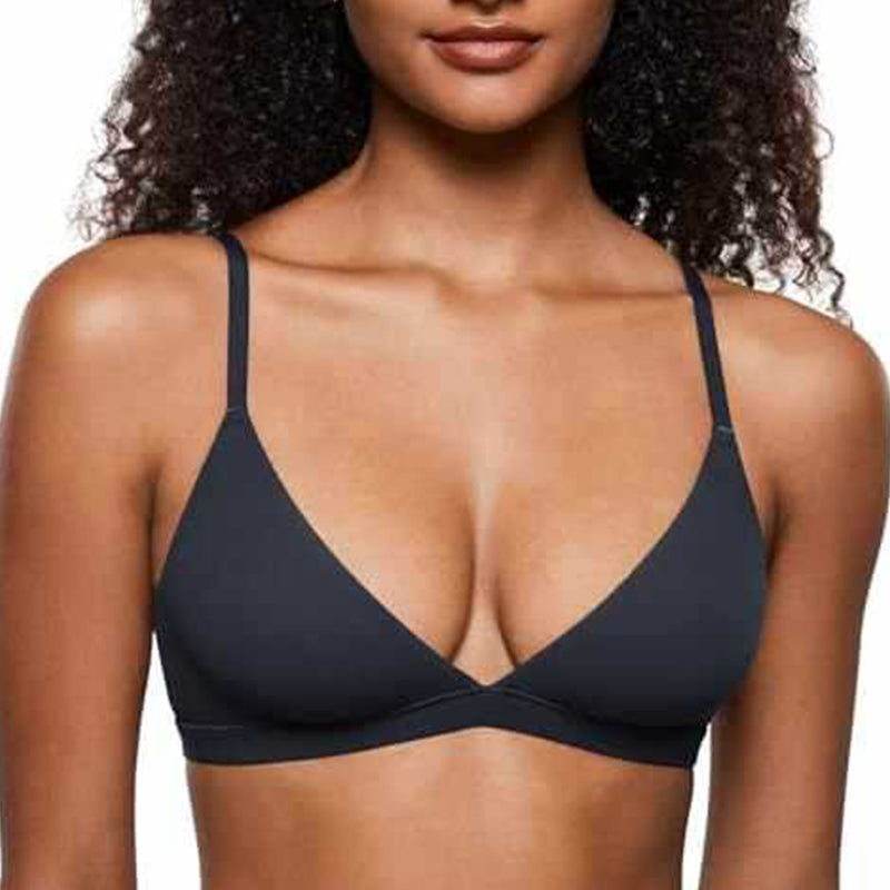 💞 Kvinnors trådlös triangel-bralette med jelly-stöd