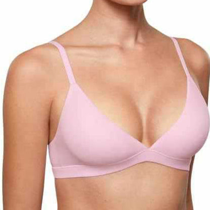 💞 Kvinnors trådlös triangel-bralette med jelly-stöd
