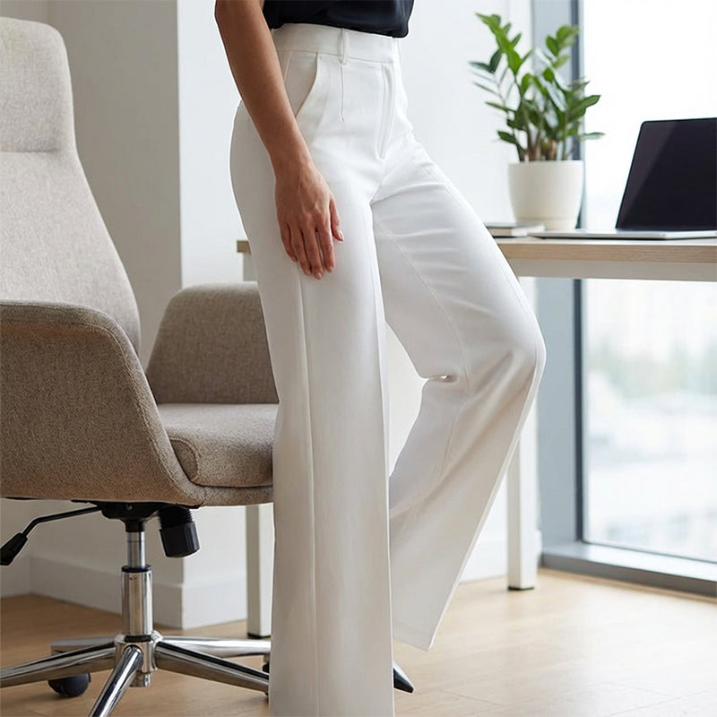 ⏳Begränsad tid 50 % rabatt🔥👖Dambyxor med hög midja