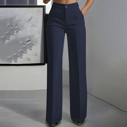⏳Begränsad tid 50 % rabatt🔥👖Dambyxor med hög midja
