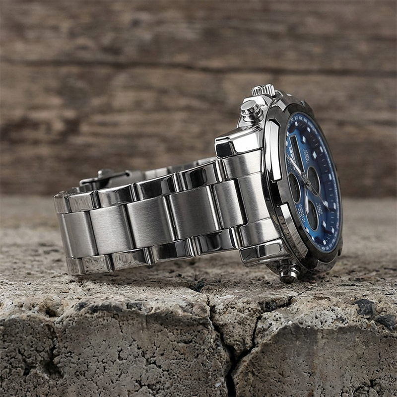 ⌚ 60% RABATT! 💪 Vattentäta Militärklockor för Män – Analog-Digital, Slitstark & Funktionell Design för Outdoor 🏕️
