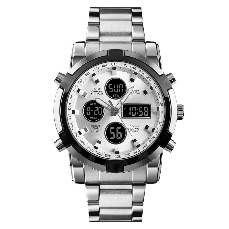 ⌚ 60% RABATT! 💪 Vattentäta Militärklockor för Män – Analog-Digital, Slitstark & Funktionell Design för Outdoor 🏕️