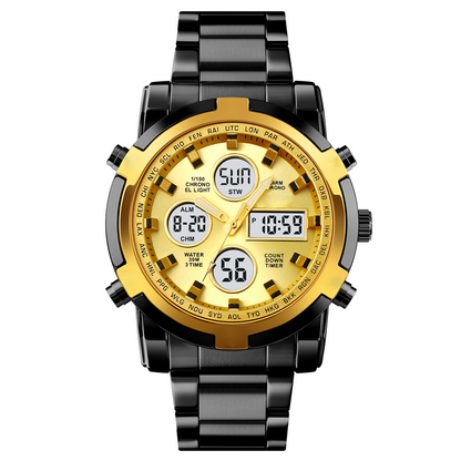 ⌚ 60% RABATT! 💪 Vattentäta Militärklockor för Män – Analog-Digital, Slitstark & Funktionell Design för Outdoor 🏕️