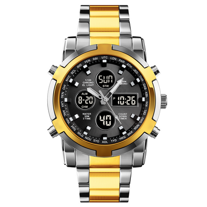 ⌚ 60% RABATT! 💪 Vattentäta Militärklockor för Män – Analog-Digital, Slitstark & Funktionell Design för Outdoor 🏕️
