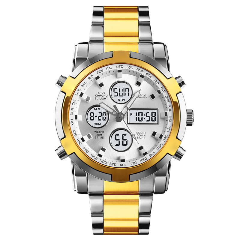 ⌚ 60% RABATT! 💪 Vattentäta Militärklockor för Män – Analog-Digital, Slitstark & Funktionell Design för Outdoor 🏕️