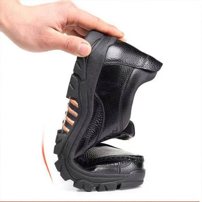 👞 60% RABATT! ✨ Lätta Halkfria Andningsbara Retro Affärsskor för Män – Bekväma, Tidlös design & Perfekta för kontoret 🚶