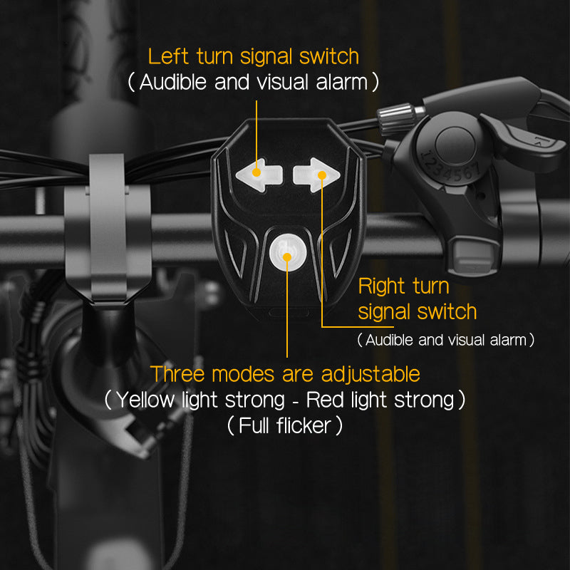 📢📢50% RABATT! ⏰🚴‍♂️🔥 Trådlös fjärrkontroll för cykelbaklyktor – Köp mer, spara mer!