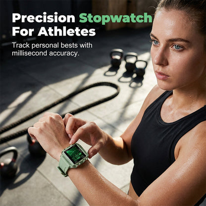 ⏱️ Vattentät sportklocka – genomskinlig design, digital display, stoppur & datumvisning, perfekt för träning & aktiv livsstil 💪