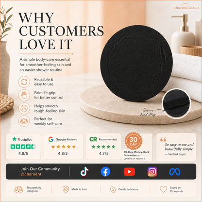 🧖‍♀️ 50 % RABATT! Skrubb-baddynor – exfoliera skonsamt, rensa porer & få strålande hud. Hållbart gummi, enkelt att rengöra ✨🛀