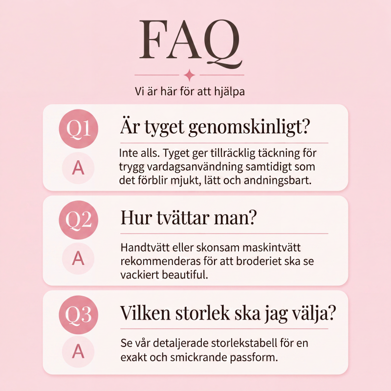 Damklänning med bågformad v-ringning och hålsömmar