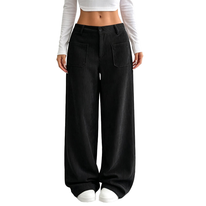 👖 Vida avslappnade byxor med ledig passform för kvinnor✨