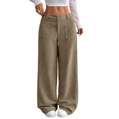 👖 Vida avslappnade byxor med ledig passform för kvinnor✨
